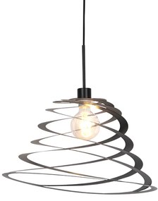 Lampă pendantă de design cu abajur spiralat 50 cm - Scroll