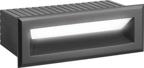 Corp de iluminat LED încastrat pentru exterior FLIK LED/3W/230V IP65 antracit