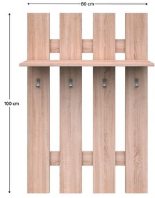 Cuier Topta Typ 29 80 (Stejar sonoma). 1075491