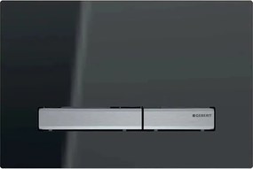 Clapeta de actionare Geberit Sigma50 lava gri inchis cromat