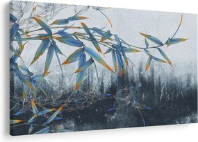 Tablou - Bambus pe perete (90x60 cm)