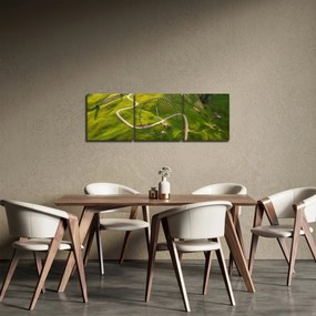 Tablou - Platoul Meadow (cu ceas) (90x30 cm)