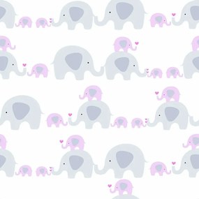 Tapet camera copii Elefantei