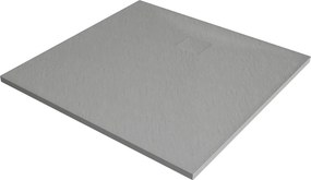Mexen Bert cadă de duș pătrată SMC 90 x 90 cm, gri - 4K619090