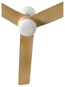 Ventilator LED de tavan FARO 33816-20 PUNT LED/18W/230V Wi-Fi maro/negru + telecomandă