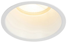 Spot încastrat inteligent alb IP44 incl. Wifi GU10 70mm - Dept