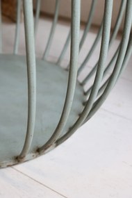 Set 2 măsuțe de cafea din lemn de chiparos și metal, finisaj antichizat, "Antique Opal"