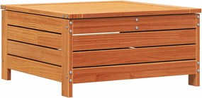 vidaXL Taburet de grădină cu pernă, maro ceruit, lemn masiv de pin