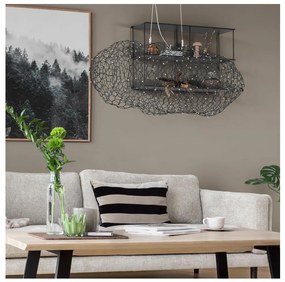 Lustră LED pe cablu ByRydens 4201250-4002 HAYDEN LED/15W/230V negru