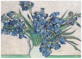 Tablou - Vincent van Gogh, Irises, reproducere (70x50 cm)