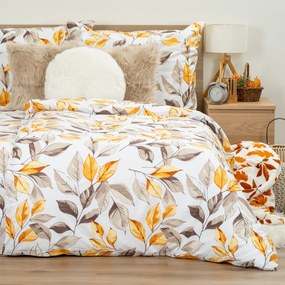 Lenjerie de pat din bumbac 4Home Autumn Leaves ,140 x 200 cm, 70 x 90 cm