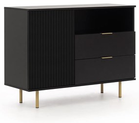 Comodă Nalani K1D2SZ (negru). 1071310