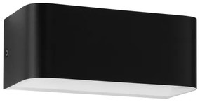 Aplică LED Eglo 901017 SANIA LED/10W/230V 3000K negru