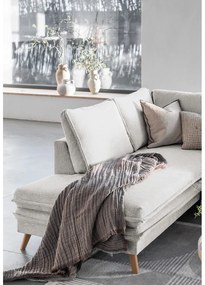 Colțar bej extensibil (cu colț pe partea stângă ) Charming Charlie – Miuform