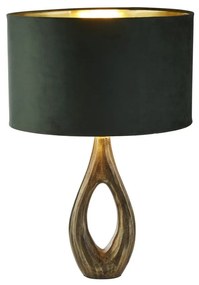 Veioza/Lampa de masa design decorativ Bucklow, verde