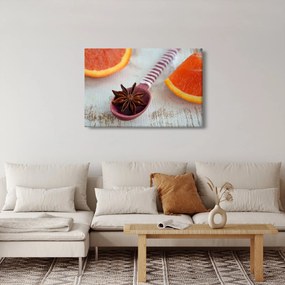 Tablou cu scorțișoară pe linguriță (90x60 cm)