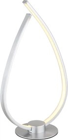 Veioza, Lampa de masa LED TRINA argintiu
