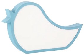 Lampă de masă pentru copii BIRD LED/12W/230V albastră