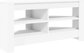 vidaXL DulapdecolțpentruTV Alb 102 x 40,5 x 45 cm Lemn compozit