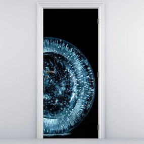 Fototapet pentru ușă - Picături de gheață (95x205cm)