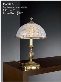 Veioza, Lampa de masa clasica design italian realizata manual 6302