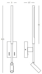 Aplica  23040 Zambelis LED, Alb, Grecia