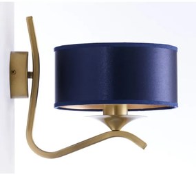 Jupiter 2115 - Aplică de perete KASZMIR 1xE27/15W/230V albastru/auriu