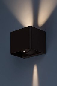 Aplica de exterior iluminat ambiental, Protectie IP54 Hallstatt maro