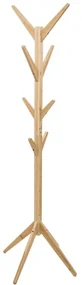 Cuier Skien, lemn bambus, 8 carlige, 60 x 60 x H 178 cm