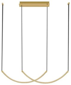 Lustra LED suspendata design elegant LAZURA