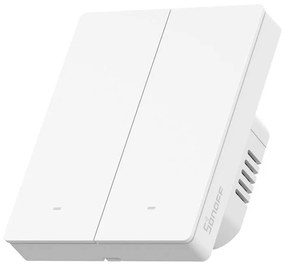 Intrerupator de Perete Smart WiFi Matter Sonoff M5-2C-80W – 2 Canale (montaj in rama)