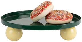 Tavă decorativă din metal ø 25 cm Double Funky – PT LIVING