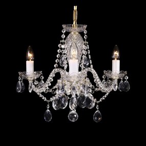Candelabru cu 3 brate Cristal Bohemia L11 010/03/1