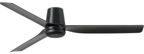 Ventilator de tavan FARO 33830WT PUNT TUB M negru d. 132 cm WT + telecomandă