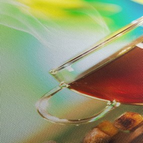 Tablou - Natura moartă, ceai (120x50 cm)