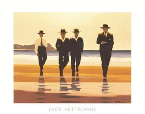 The Billy Boys, 1994 Reproducere, Jack Vettriano, (50 x 40 cm)