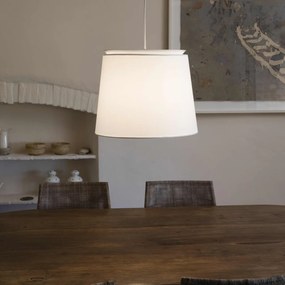 Lustra / Pendul modern design elegant 42cm SAVOY alb