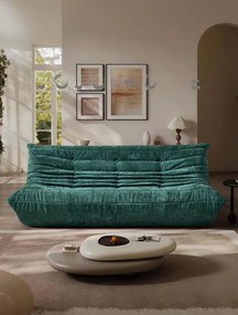 Canapea Lounge din Memory Foam HD – Premium, 1450 x 110 x 75 cm, Confort care Revine la Formă (Culoare: Gri)