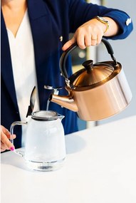 Ceainic arămiu din oțel inoxidabil 1,5 l Diamante – Vialli Design