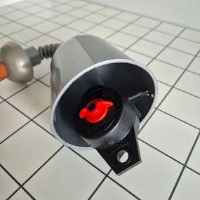 Lustr retractabil CHIARA 1xE27/60W/230V argintiu/stejar