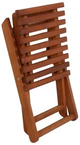 Scaune de grădină maro 2 buc. Tacoma – Garden Pleasure