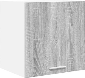 vidaXL Dulap suspendat Gri Sonoma și Alb 40 x 31 x 40 cm Lemn compozit