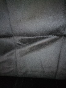 PROMO Scaun de bar negru PROT VELVET cu picior negru II. calitate