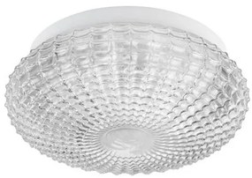 Plafoniera baie moderna 30cm IP44 Clam sticla clara NVL-9738255