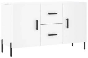 vidaXL Dulap, alb, 100x36x60 cm, lemn compozit