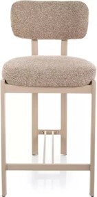 Scaun de bar Misaki H-2 bej 253 / cașmir