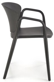 Scaun de grădină Karma K491 (negru). 1118273