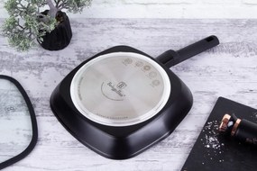 RESIGILAT - Tigaie grill cu capac 28 cm antiaderenta cu titan Monaco Collection Berlinger Haus BH 7093