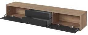 Masă TV Fiora 39 (stejar uleios + antracit). 1066463