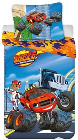 Blaze Race set de lenjerie pentru copii 100×135 cm, 40×60 cm